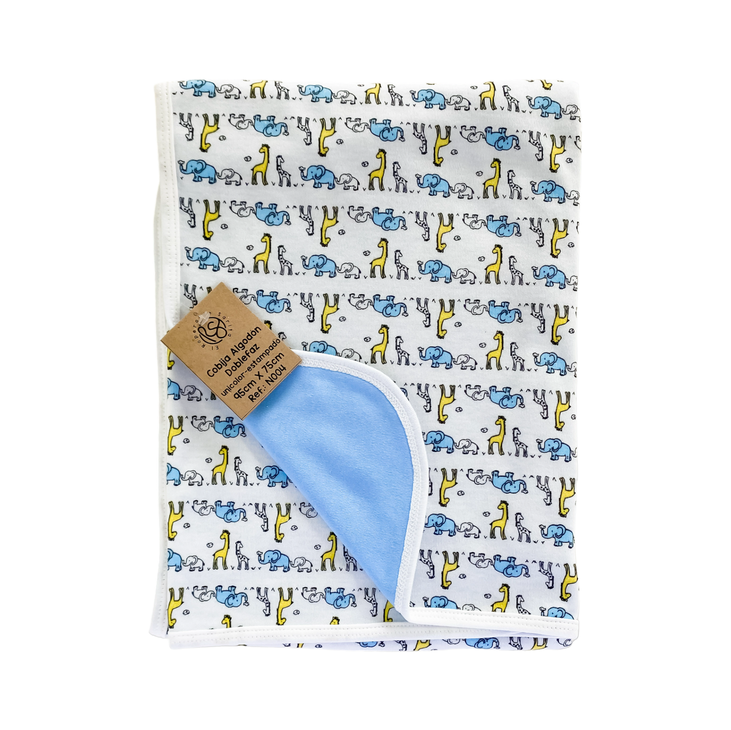 Ensueños Estampados Amarillo - Cobija Doble Estampada*